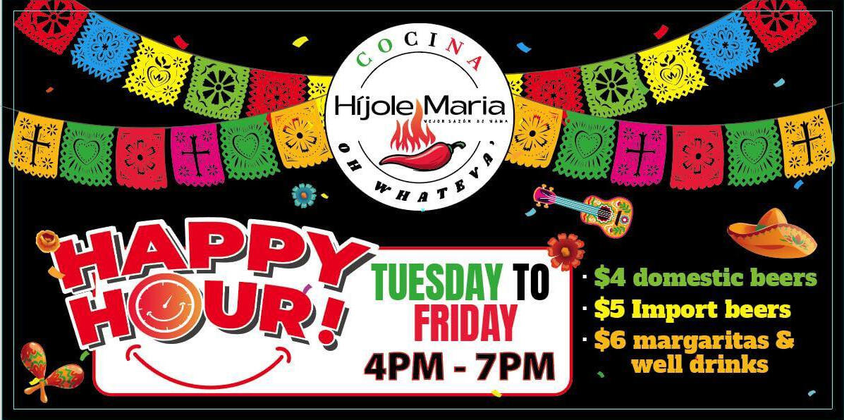 Cocina Hijole Maria Happy Hour